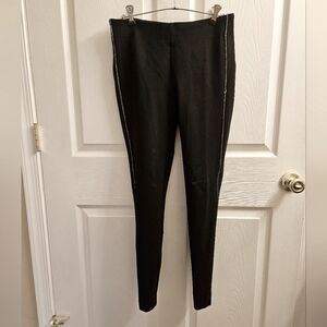 Zara Leggings Black Embellished